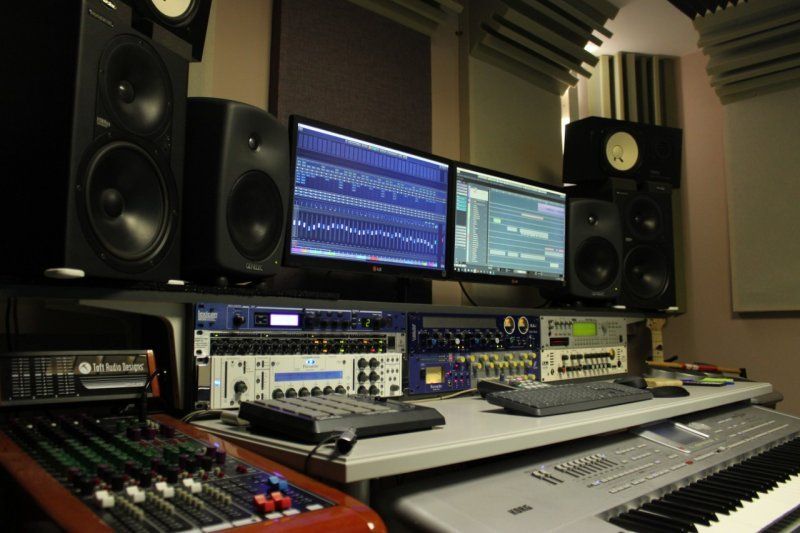 Akustik Behandlung im Avocal Aufnahmestudio