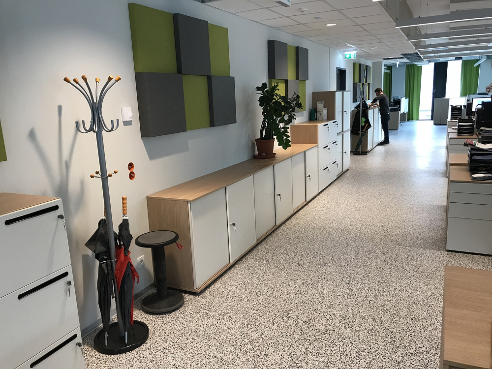 Akustische Verbesserung im Büro Welser-Profile