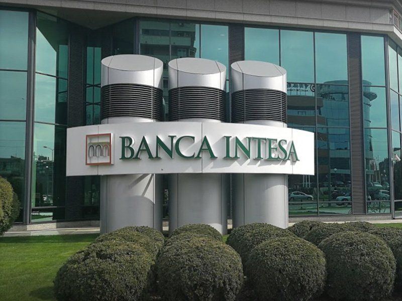 Schalldämmung von Kältemaschinen für Banca Intesa