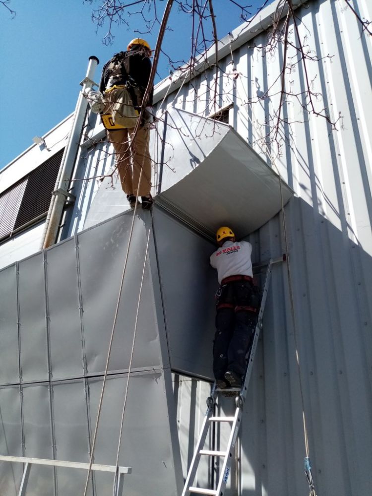 Schallschutz eines Generators bei Telenor