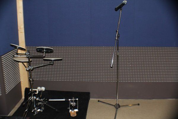 Schlagzeug Studio in Sofia - Akustik Verbesserung und Schalldämmen