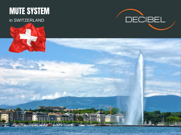 DECIBEL-Produktlinie in der Schweiz erhältlich