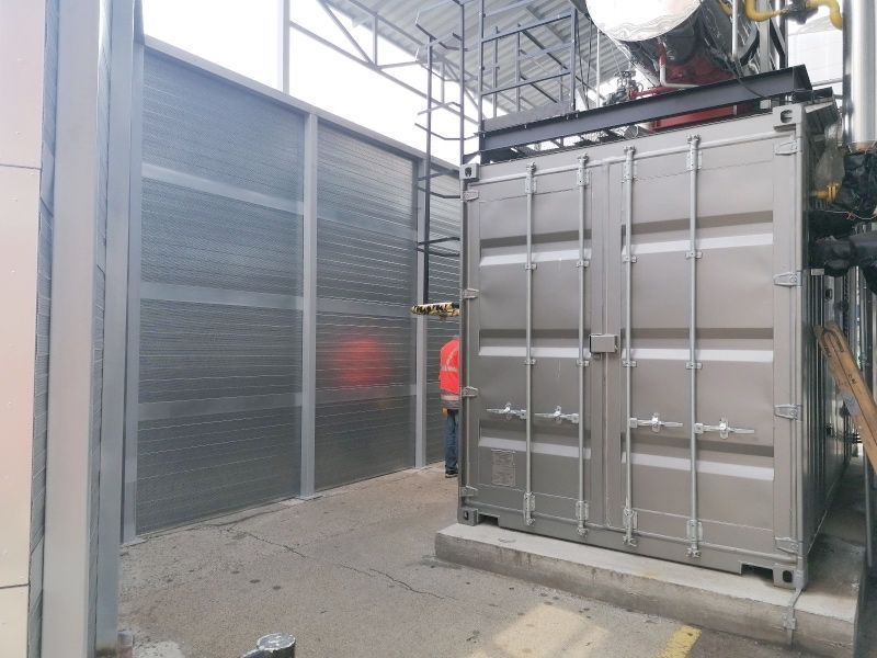 Schalldämmung einer berühmten Brauerei in Apatin, Serbien