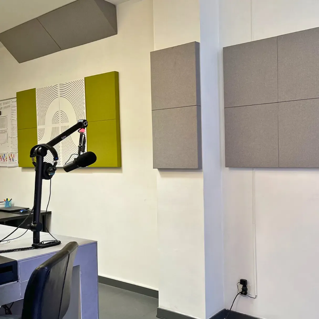 Akustische Optimierung für Radio NSL in Rom