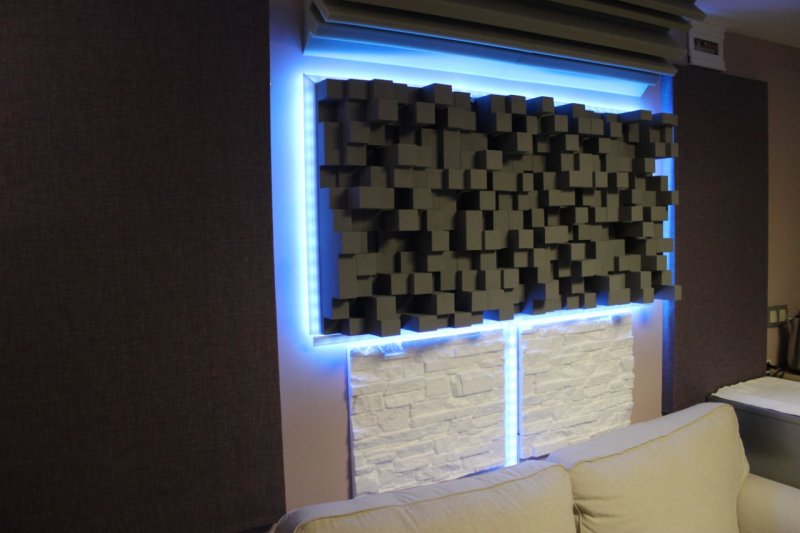 Akustische Behandlung des Avocal Music Studios