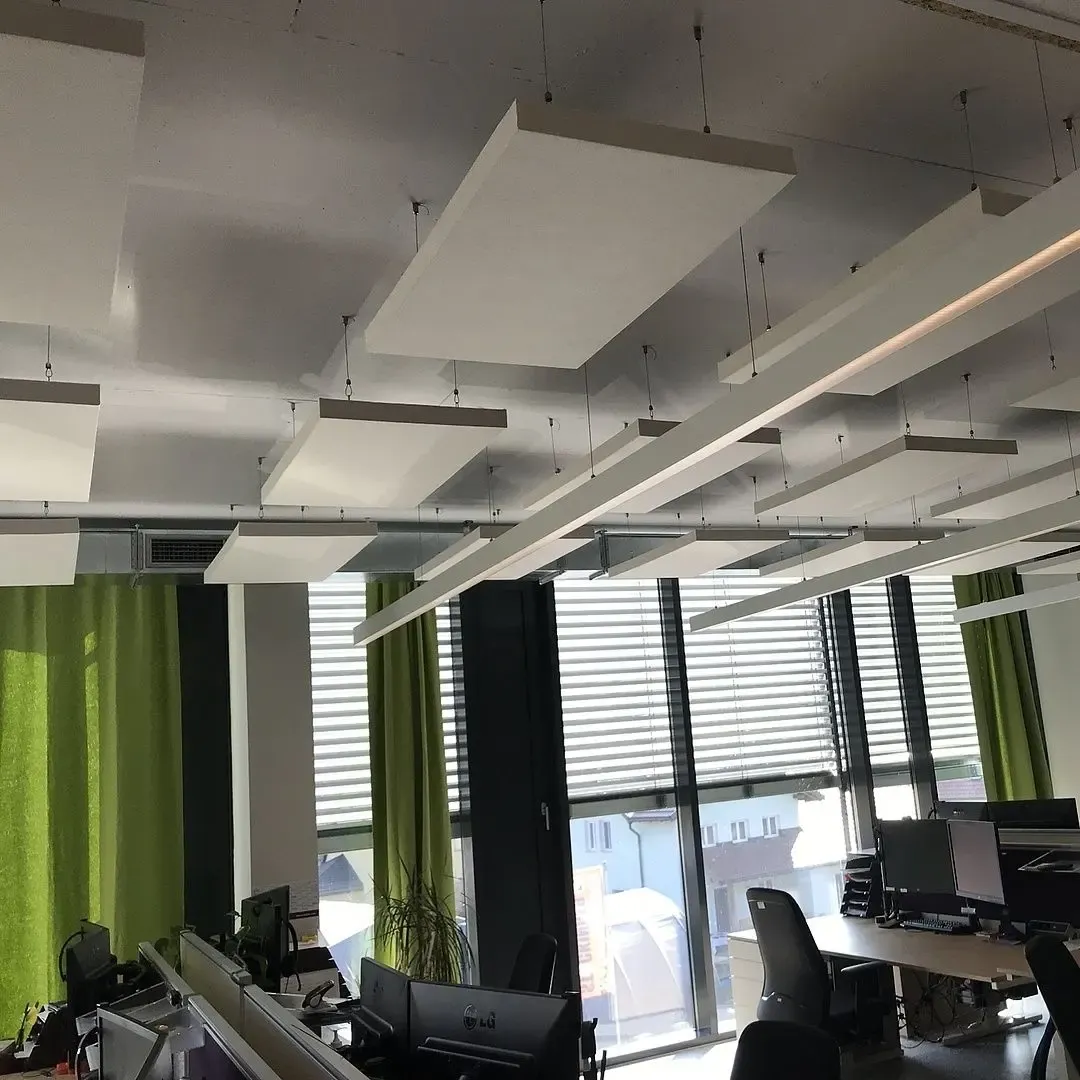 Akustische Verbesserung im Büro Welser-Profile 