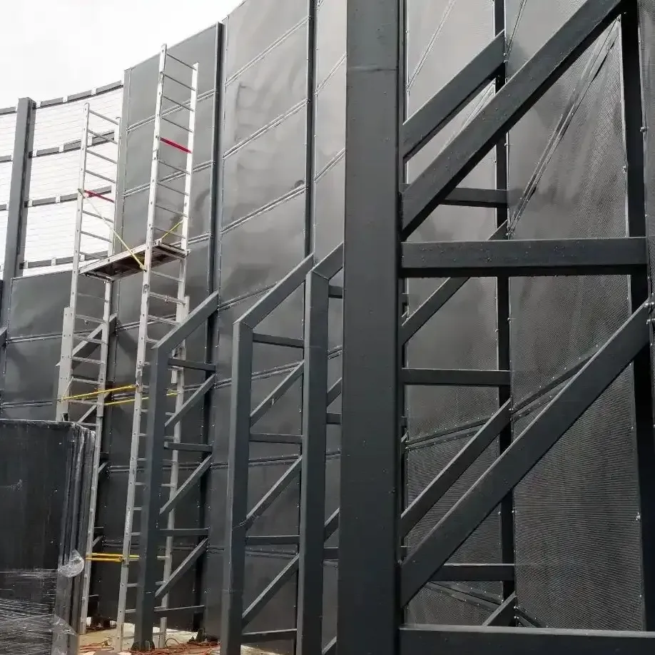 Schalldämmung des Kühlturmdachs