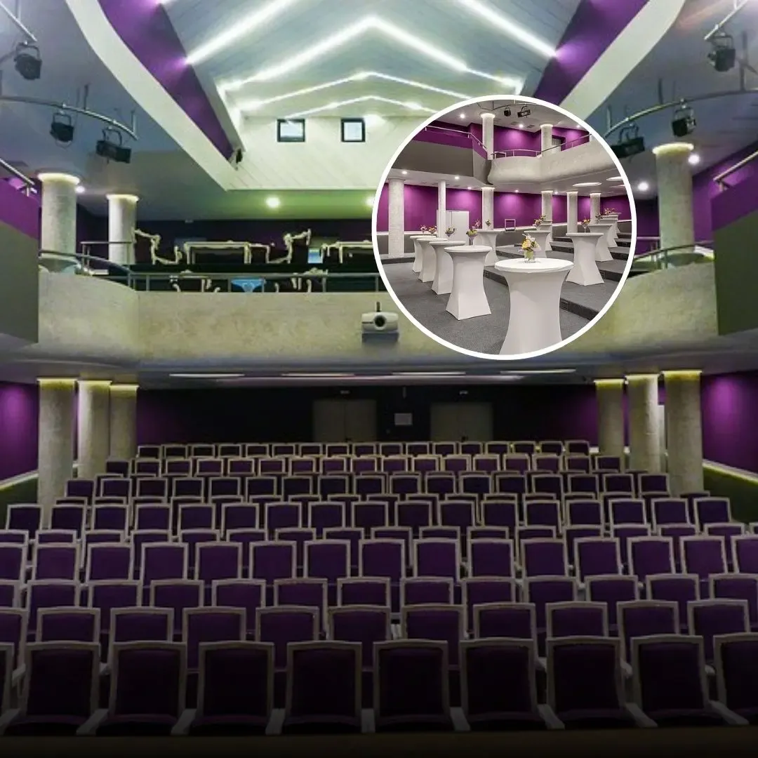 Lärmreduzierung in einer gemischt genutzten Kulturhalle