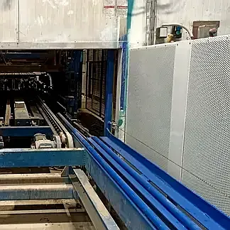 Zweistufige Schalldämmung für Betonpressen in Tschechien