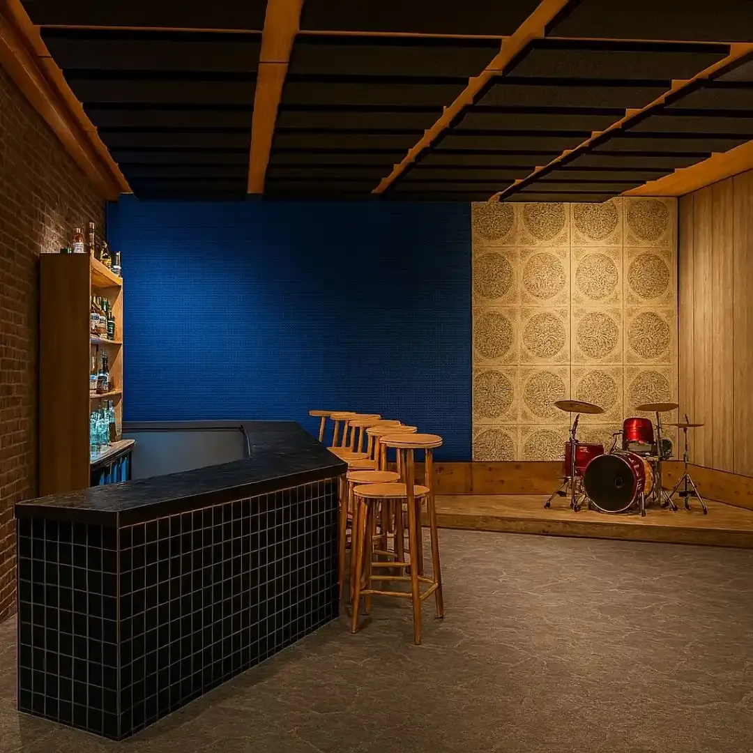 Urban Bar erhält akustisches Makeover mit maßgeschneiderten Lösungen