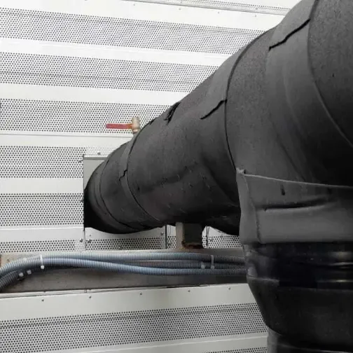 Schalldämmung für Dachkühler im Alliance Palace