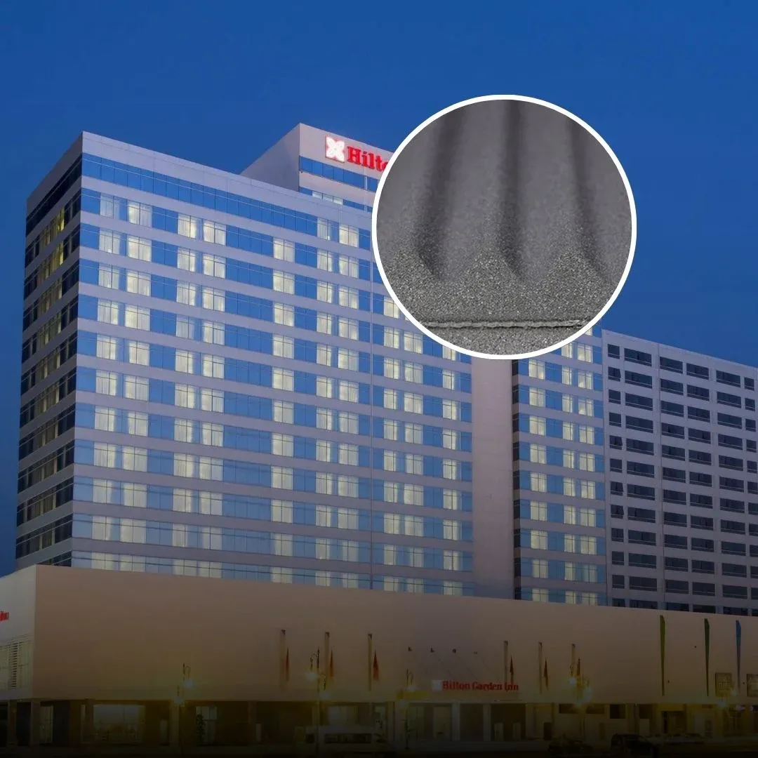 Lärmreduzierung im Hilton Hotel Tirana