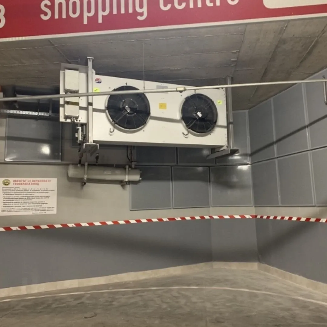 Schalldämmung der Kältemaschinen im San Stefano Plaza