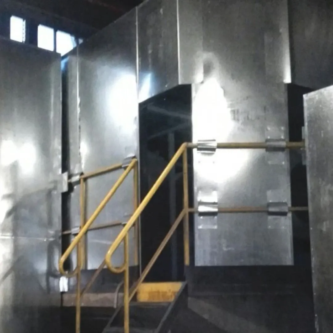 Schalldämmen von Elektrogeneratoren in SOLVAY SODI, 2015