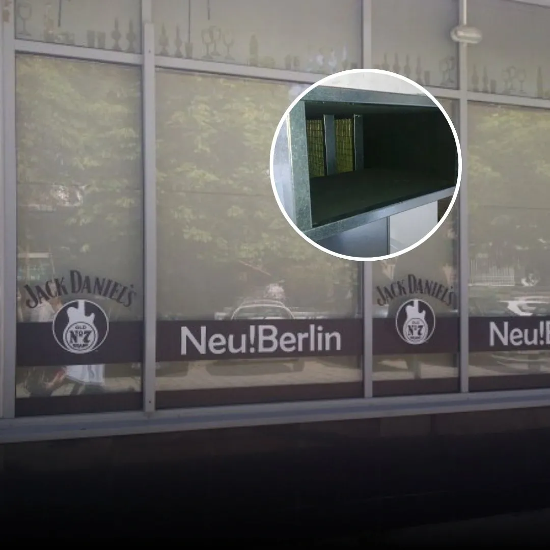 Schalldämmung von Lüftungsgeräuschen in einem Nachtlokal