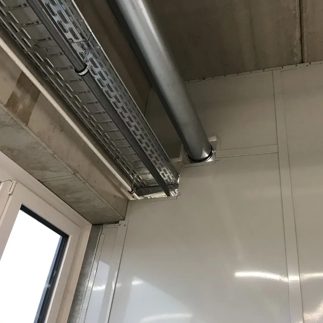 Schalldämmung des Abluftsystems