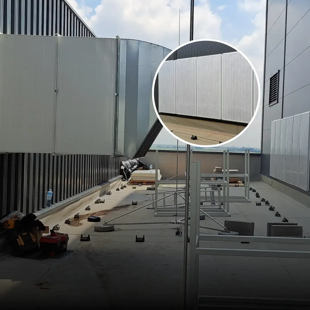 Lärmschutz für HVAC-Systeme im Toyo-Reifenwerk