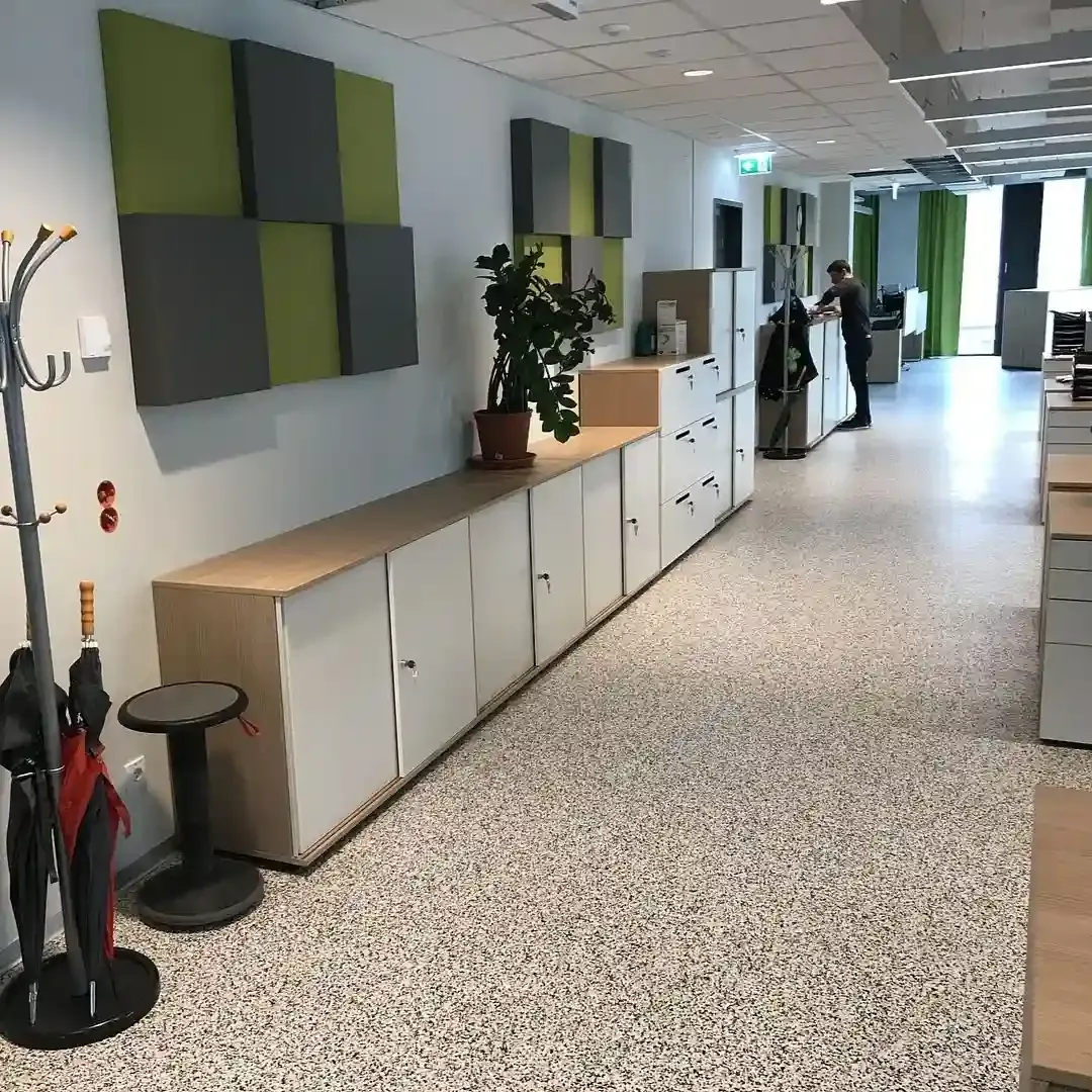 Akustische Verbesserung im Büro Welser-Profile 