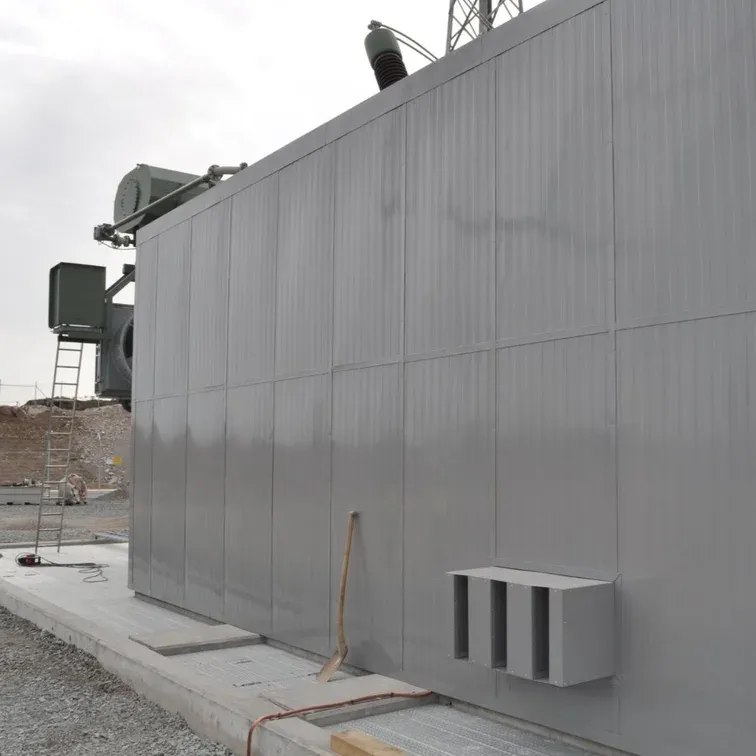 Schallschutzgehäuse für 400-kV-Station in Tenhult