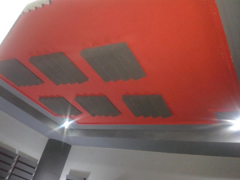 Akustische Behandlung für Impact Studio in Veles, Mazedonien