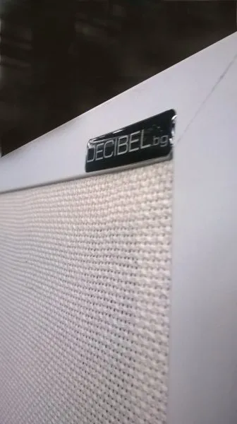 Akustischer Schirm in einem Büro mit Nachhall