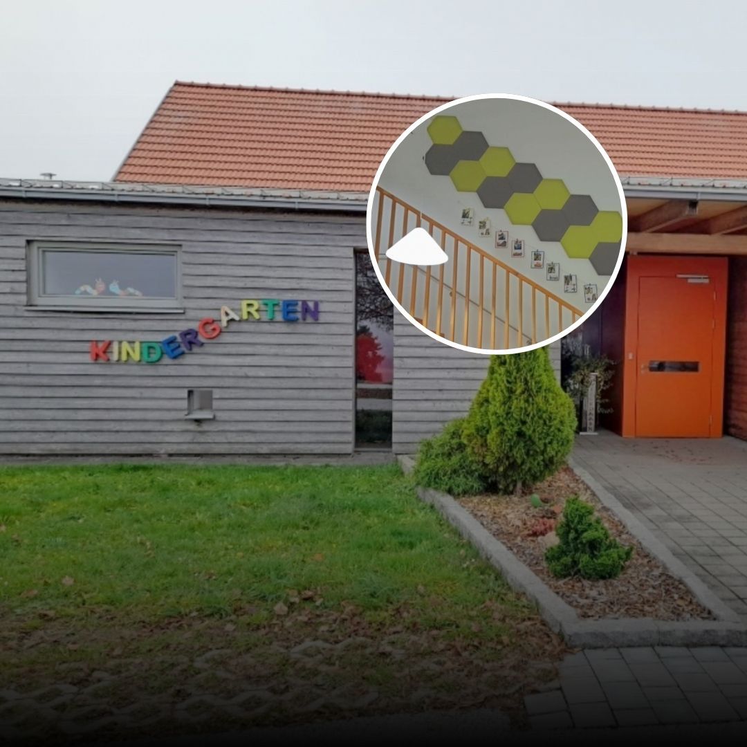 Verbesserte Akustik im Kindergarten Auffen, Österreich